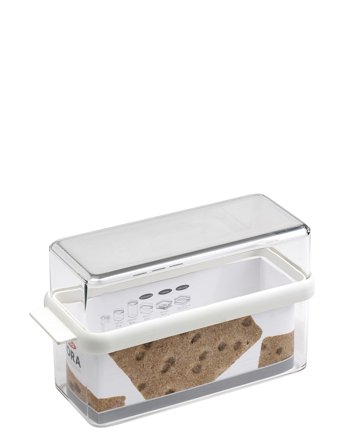 Mepal Knækb.box Stora - White - 21.5X9X13CM