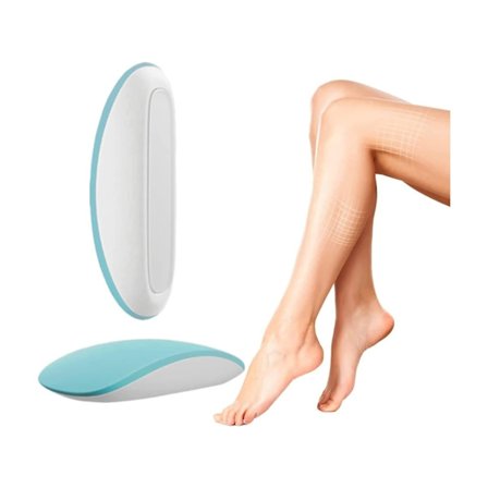 Kristallhårborttagning och Silkeslen Kristall Hårborttagnings Epilatorverktyg för Armar Ben Kropp Blå YEMAESRE