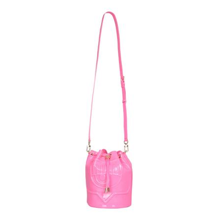 Chiara Ferragni Collection, Eyelike Bucket BAG Roze, Dames, Maat:ONE Size