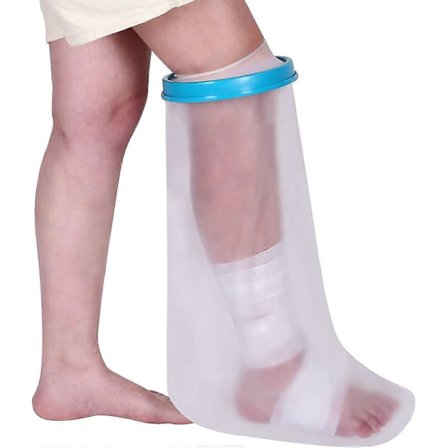 Vattentätt Benskydd för Dusch, Återanvändbara Skydd för Ben- och Fotoperationer, Gipsöverdrag för Dusch Ben, Gipsfodral för Dusch, Gipsöverdrag för S