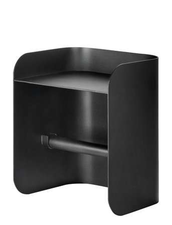 Mette Ditmer Carry Toilet Roll Holder - Black - 14X12.8X18.5CM