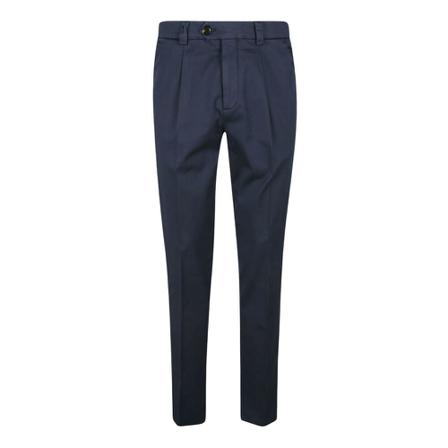 Brunello Cucinelli, Trousers Blauw, Heren, Maat:S