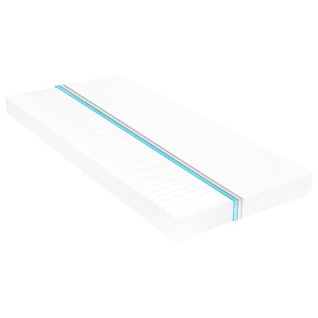 Madrass 120x200 cm 7 zoner PU-skum 10 cm H2 H3