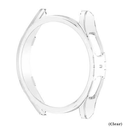 Klockfodral kompatibelt med Samsung Galaxy Watch 6 40mm 44mm Skärmskydd PC Stötfångare Allround Galaxy Watch 6 Classic 43mm 47mm Skydd