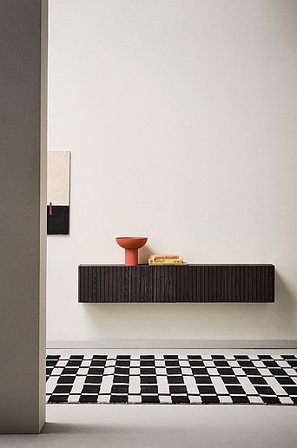 Jotex - Wandschrank Braunschwarz - PALANZO - Kaufe Schränke & Vitrinen bei Jotex