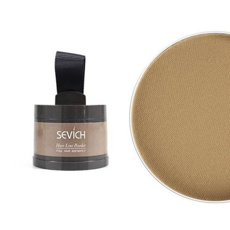 Sevich Hårlinjefyldningspulver Skyggepulver Bryn Hårlinjereparationspulver mørk kaffe 4g