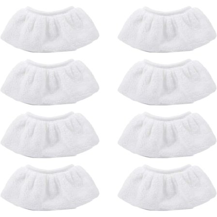 8-pack mikrofiberduk överdrag för Kärcher ångtvätt EasyFix SC2 SC3 SC4 SC5 handmunstycke tillbehör