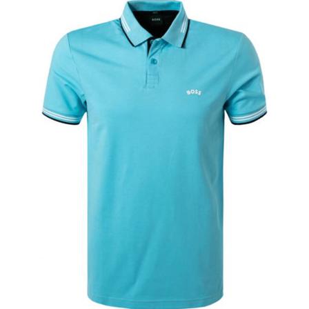 Hugo Boss Polo Paul Curved Blå, Herre