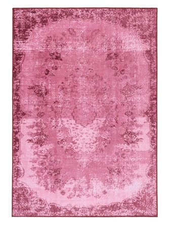 Médaillon Lavable Petit Scarlett Tapis - Rose 140X200 Dans Un Style Classique