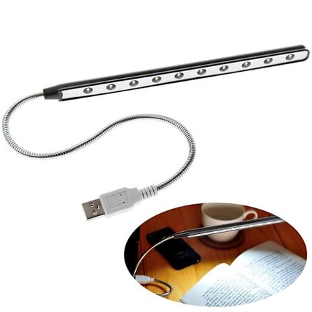 USB Laptop Lampa USB Datorlampa USB LED Läslampa USB Flexibel Sticka