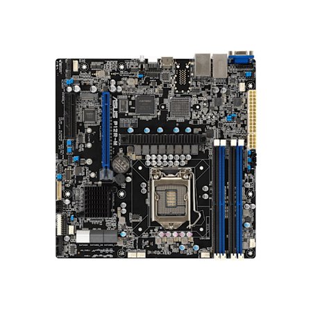 ASUS P12R-M - moderkort - micro ATX - LGA1200-uttag - C252
