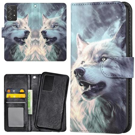 Samsung Galaxy A13 4G - Lommebok Deksel Wolf