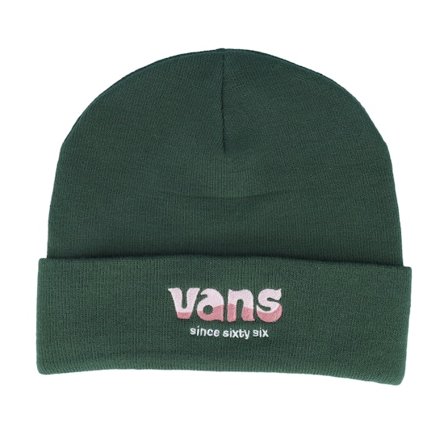 Vans - Grön cuff Beanie - Breakin Rules Beanie Deep Forest Cuff @ Hatstore