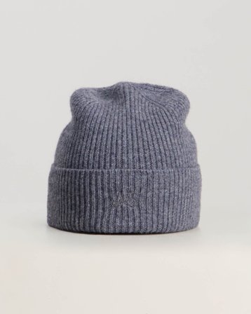 MAGGIORE Merino Wool Beanie Grå Mössor Kille - Kids Brand Store