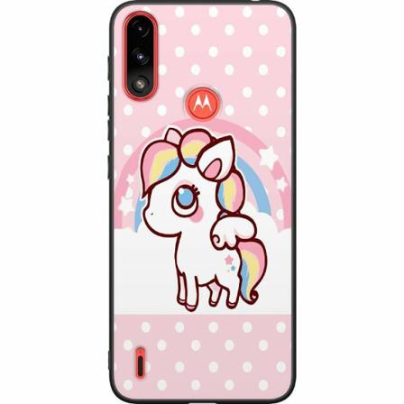 Motorola Moto E7i Power Svart Skal Unicorn