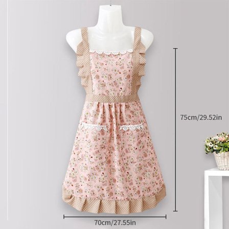 Japanilaistyylinen essu - ristikkäisillä olkaimilla - 72 cm