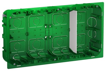 Schneider Electric NU8744 Infällnadsdosa infälld 4-raders, Installationsmaterial