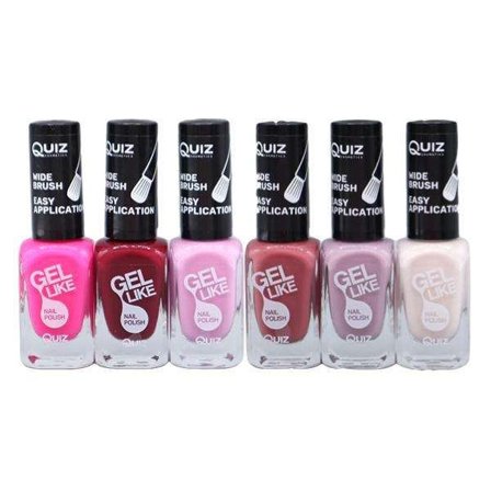 6st nagellack, nail polish - Set -