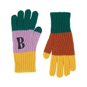 Kids - Bobo Choses BC Color-blocked Gloves Multicolor 6-11 Years - Gloves and mittens - 6-11 Years - Brown - Junge
