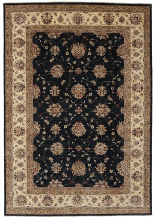 Oriental Ziegler Ariana Rug 208X295 Brown/Black Wool, Afghanistan