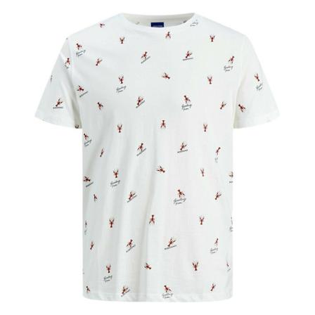 Jack & Jones T-Shirts Hvid, Herre