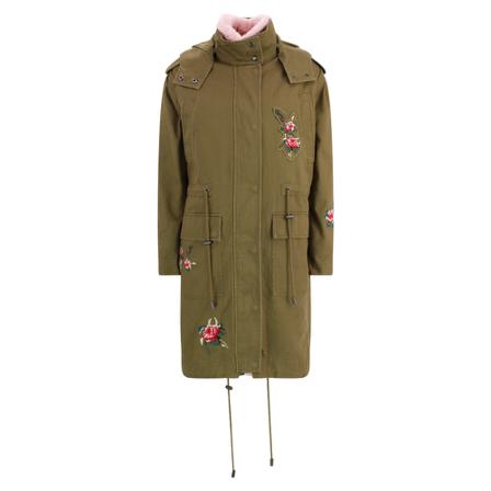 RED Valentino Kappa grön, Dam Vinterkappor, Dam, Storlek: XS