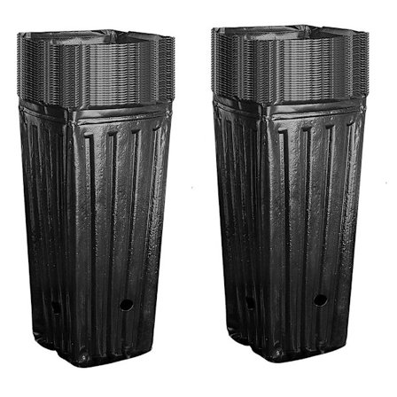 10/20 stk dype planteskoletrepotter Høye trepotter 20 STK 20 STK