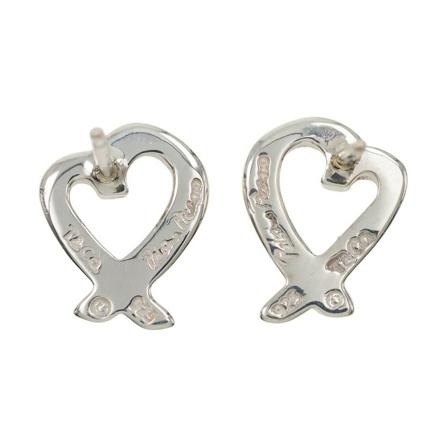 Tiffany & Co. Pre-owned Earrings grå, Dam Vintage Smycken, Dam, Storlek: ONE SIZE
