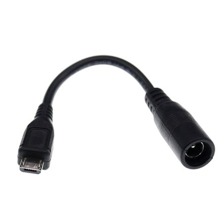 5521 Hun til Micro USB Opladningskabel DC5.5x2.1mm til Micro USB Han Stik Adapterkabel til Hovedtelefoner Konsol