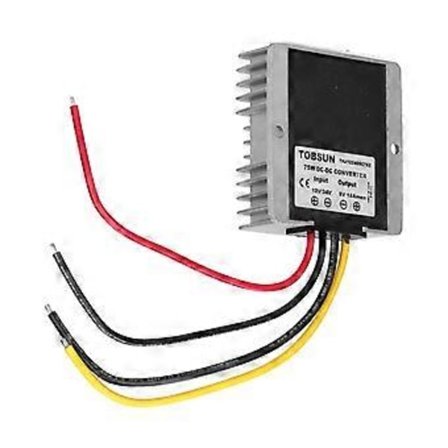 DC 12V/24V till 5V Nedtransformator Värmeavledning DC Spänningsomvandlare Regulator för Övervakningssystem i Fordon (15ATHJ122405C75Z)