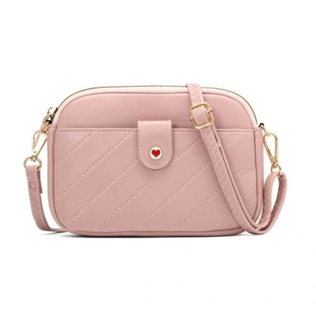 Crossbody taske ROSA Pink skuldertaske
