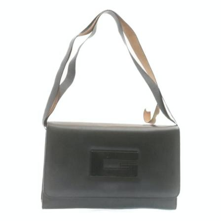 Gucci Vintage, Pre-owned Shoulder Bag Zwart, Dames, Maat:ONE Size,leer