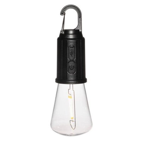 Oppladbar LED-lampe for telt og camping