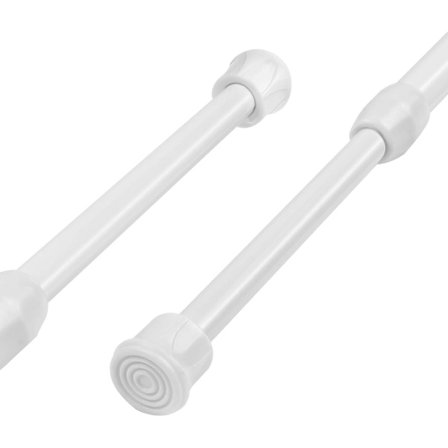 Teleskooppinen verhotanko, 2 kpl liukumaton 30-50 cm poraamaton verhotanko - Perfet