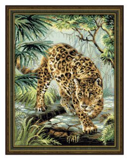 Brodeikit Billede Herre over junglen - Riolis