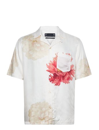 AllSaints 24-M058Sc Fleur Ss Shirt - White - XS