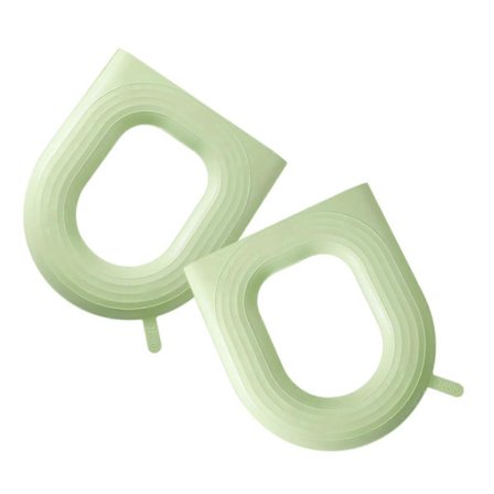 WC-istuimen pehmuste, pestävä, vedenpitävä, lämmitettävä pehmuste, EVA, vihreä