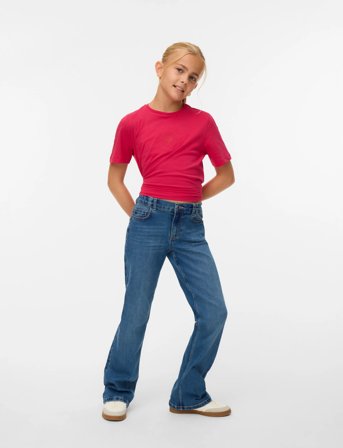 Vero Moda Girl Vmriver Flar Dnm Jns Vi3336 Ga Girl Noos - Blue - 146