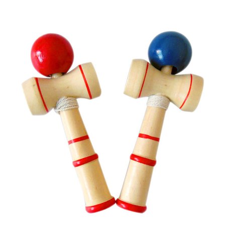 12 cm Jongleringskugler i Træ Stress Relief Pædagogisk Legetøj Assorterede Farver