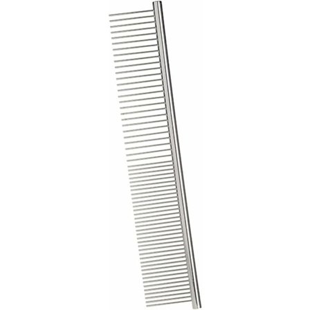 Hundekam i rustfrit stål, kæledyrsplejebørste, plejeværktøj til små, mellemstore og store dyr, katte, heste (S)