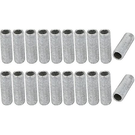 Lampepipe Nippel M10 Gevind 30mm Overfladelængde Hul Gevindstang Til Armatur