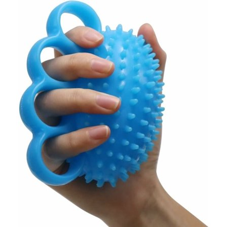 JMbeautty Fingertræner, Stressaflastningskugler, Fingerstrækker, Silikonegrebsstyrketræner til ældre, voksne og børn