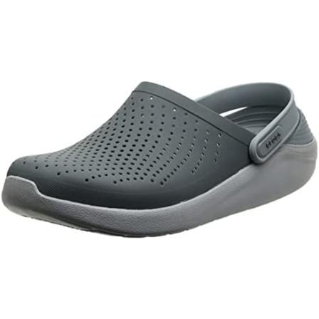 Unisex- Adult LiteRide Clog, Nero smoke/pearl white 42/43 eu