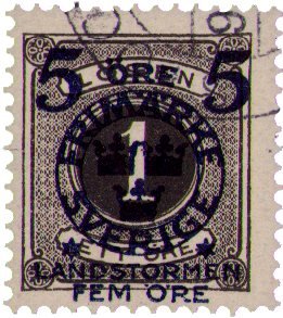 Sverige - AFA 88 - Stemplet