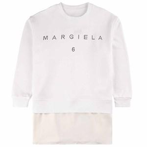 MM6 Maison Margiela White Sweat Dress 12 Years - Dresses - 12 years - White