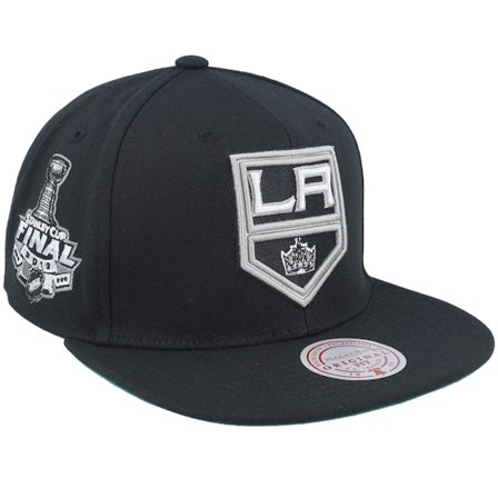Mitchell & Ness - NHL Preto snapback Boné - Los Angeles Kings Top Spot Black Snapback @ Hatstore