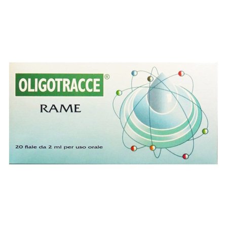Oligotracce Rame 20 Fiale