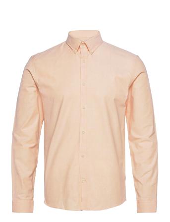 Oxford Superflex Shirt L/S Skjorta Casual Orange Lindbergh
