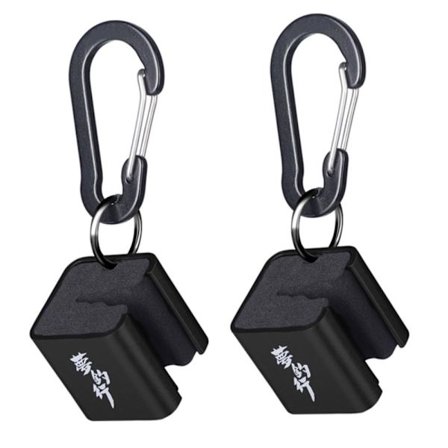 Vavan pidike avaimenperällä MUSTA