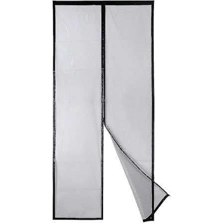 Isoleret dørgardin, kraftigt skærmdørsnet sikrer privatliv og energibesparelse til dit hjem, magnetisk termisk dørbetræk med fuld ramme